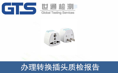 轉(zhuǎn)換插頭質(zhì)檢報告